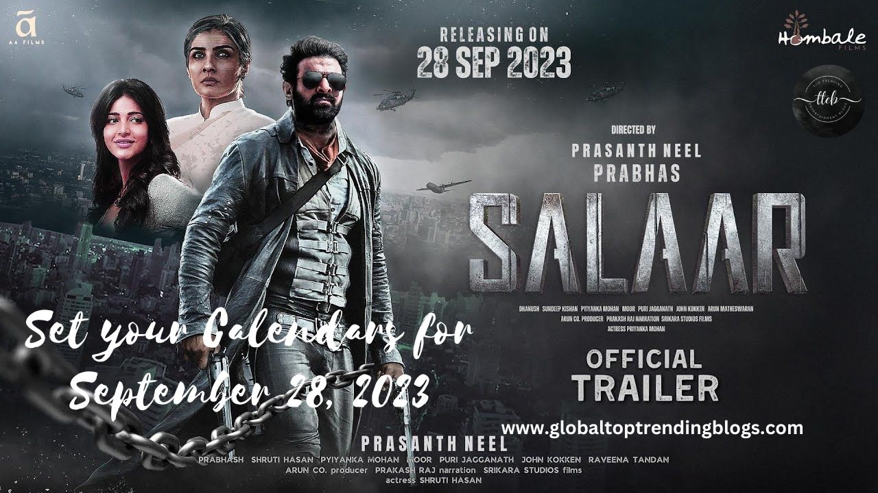 Prabhas Salaar highly anticipated Movie Teaser Launch in July 2023