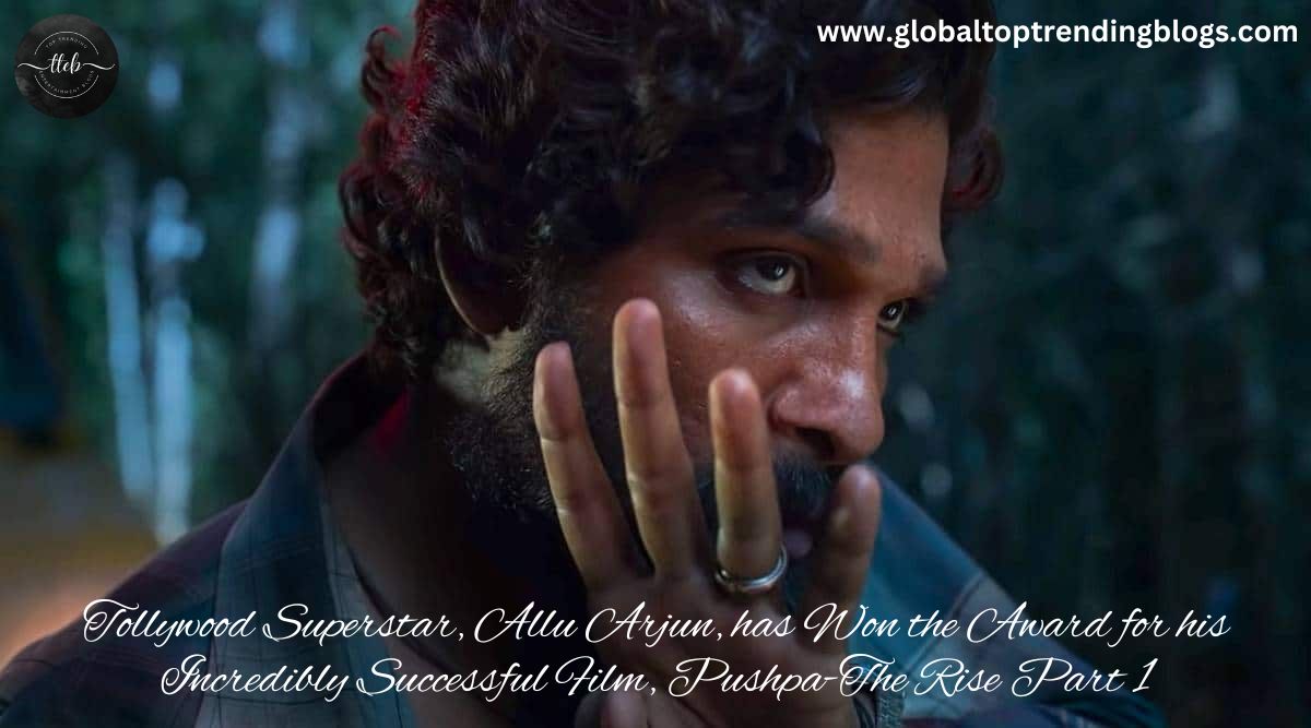 Allu Arjun became 1st Telugu star to win National Film Award for Best Actor