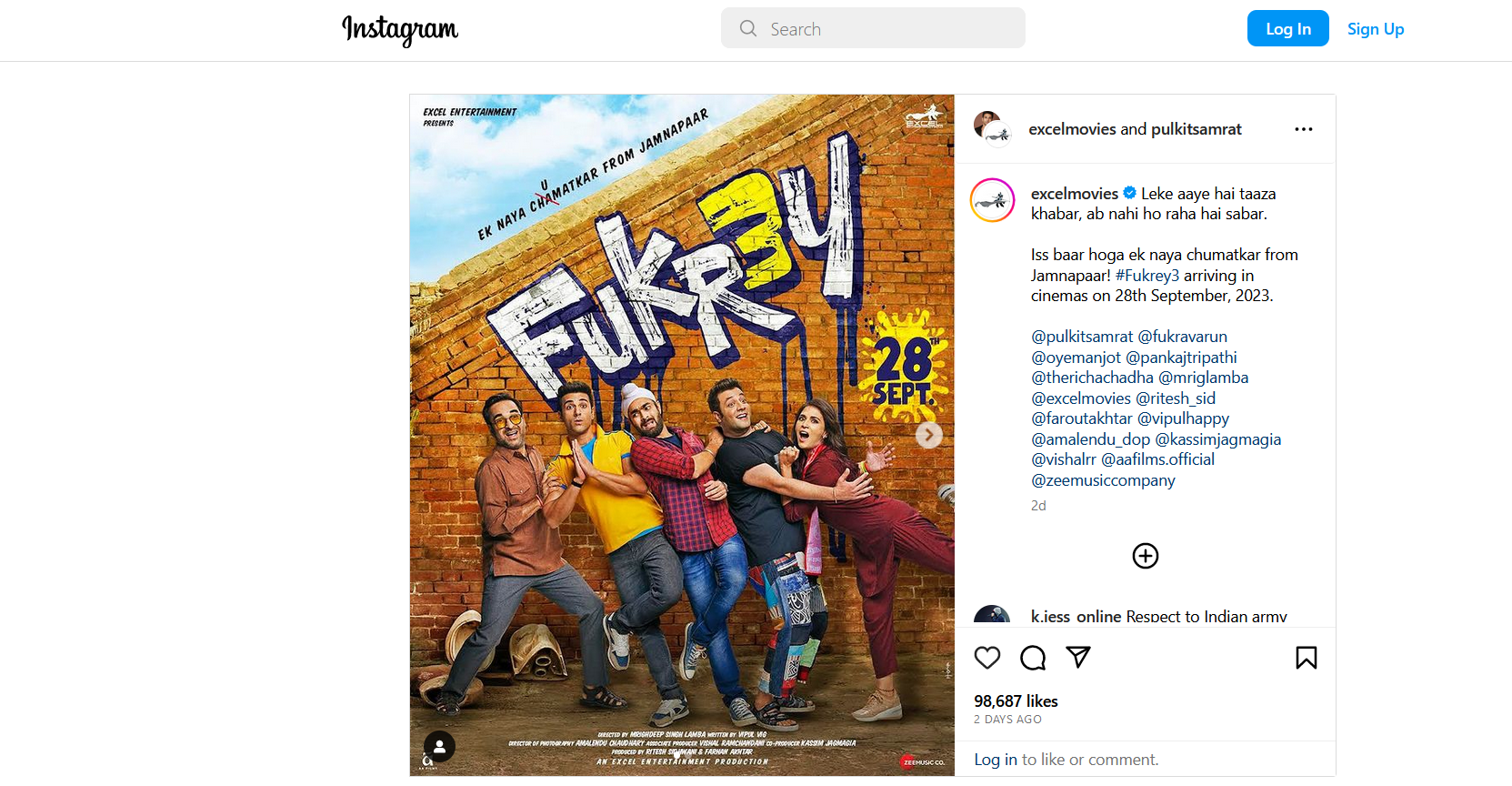 Fukrey 3 Trailer will out on 5 Sep