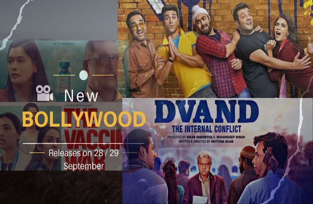 New Bollywood Movies Releases on 28 & 29 Sep