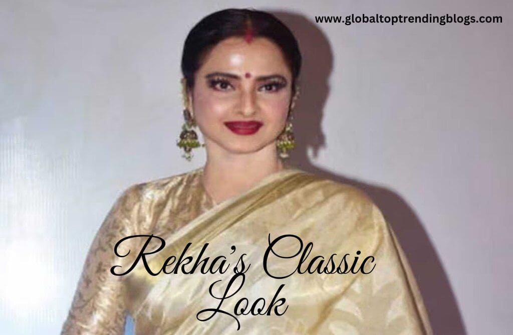 Rekha's Classic Look