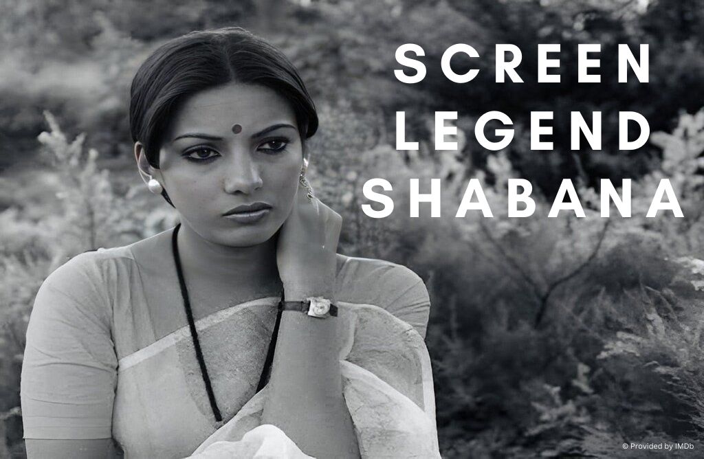 Screen legend Shabana